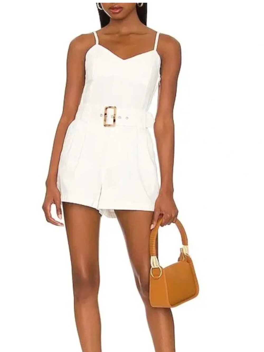 Discontinued White Romper Show Me Your Mumu